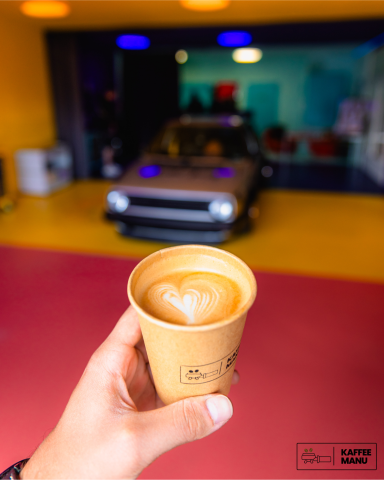 Catering mit Latte Art