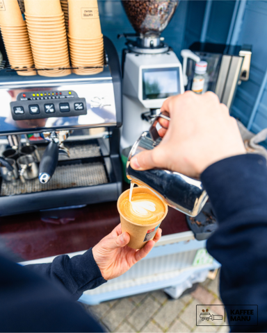 Hochwertiges Kaffee Catering